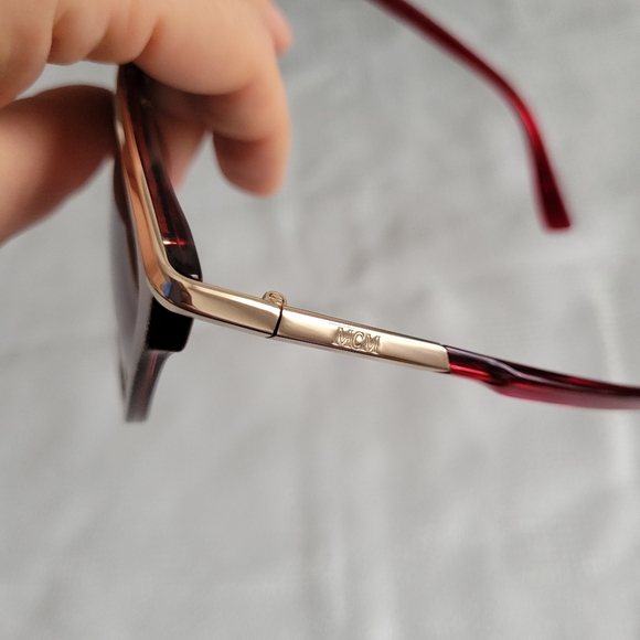 MCM sunglasses red lurex - Picture 7 of 10